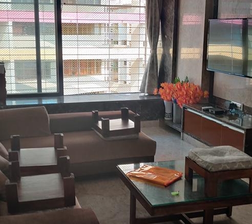 Krishna Residency Fully Furnished 3 BHK Flat malad West