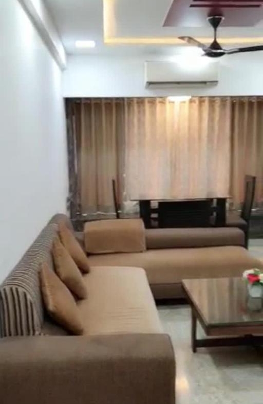 Krishna Residency Fully Furnished Halls 3 BHK Flat malad West