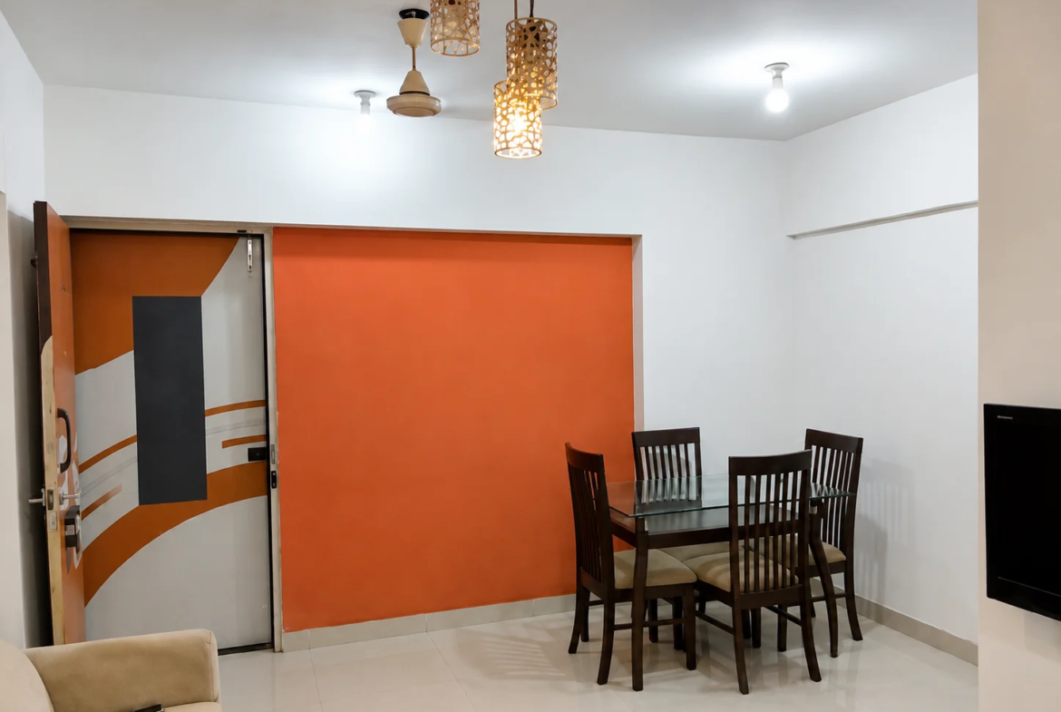 1 BHK Fully Furnished Flat for Rent in Palm Springs, Malad West