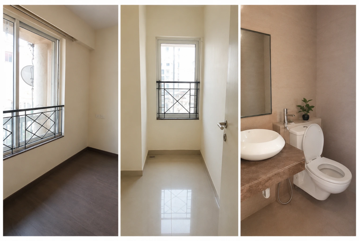 3 BHK flat for rent in Goregaon West at Mahindra Eminente